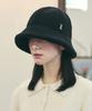 Bajal Va Studded Wool Bucket Hat Black