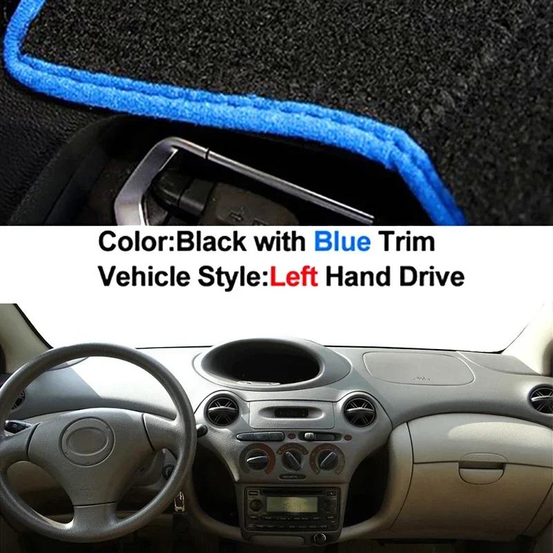 Car Dashboard Cover Non slip pad For Toyota Vitz Yaris Platz 1999 - 2005 Car Dash Mat Sun Shade Pad Anti-UV Cushion 2000 - 2004