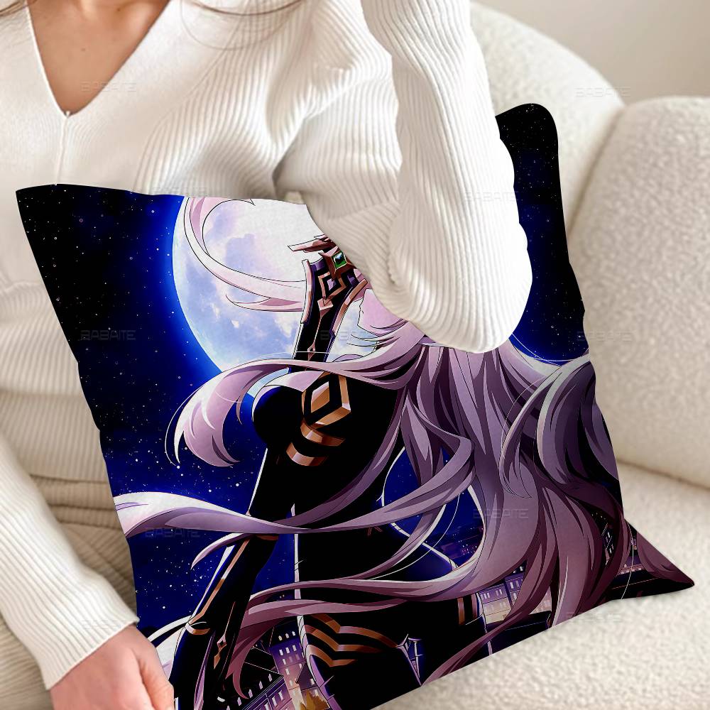 The E-Eminence In Shadow Anime Cushion Cover Pillowcase Upholstery Sofa Throw Pillow Home Decor Pillowcas
