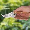 Professional Pruning Shears Multi-purpose Garden Trimming Fruit Picking Branch Tree Cutting Tools Stainless Steel Scissors