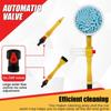 Car Wash Brush Cleaning Mop Foam Brush with Long Handle Automatic 360° Rotating Foaming Car Wash Mop Auto Accessories Tools2025