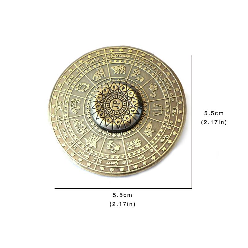 12 Constellation Spinner EDC Gear Hand Spinner Adult Fidget Toys ADHD Tool Anxiety Stress Relief Toys