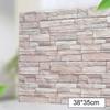 10/20Pcs 3D Brick Wall Sticker Autoadesivo Painel de espuma à prova d'água Papel de parede Banheiro Cozinha