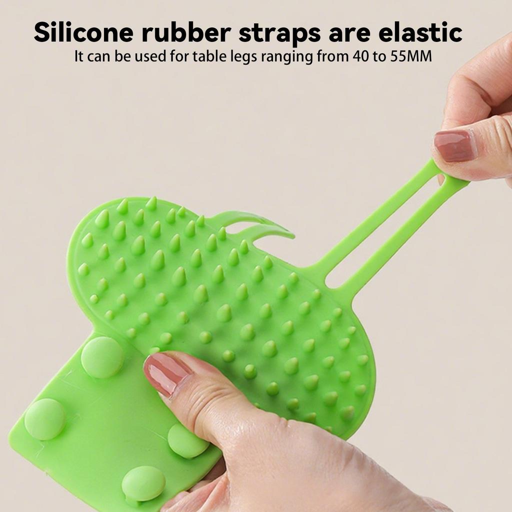 Pet Dabbing Board Bath Brush Table Leg Protector -Chewing Dabbing Board