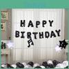 Stylish Happy Birthday Aluminum Foil Balloon Decoration Set For Memorable Parties