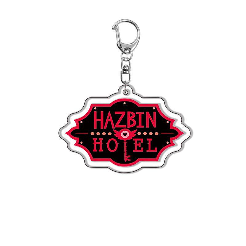 

Акриловый брелок-рюкзак с подвеской Hell Inn Hazbin Hotel 55mm