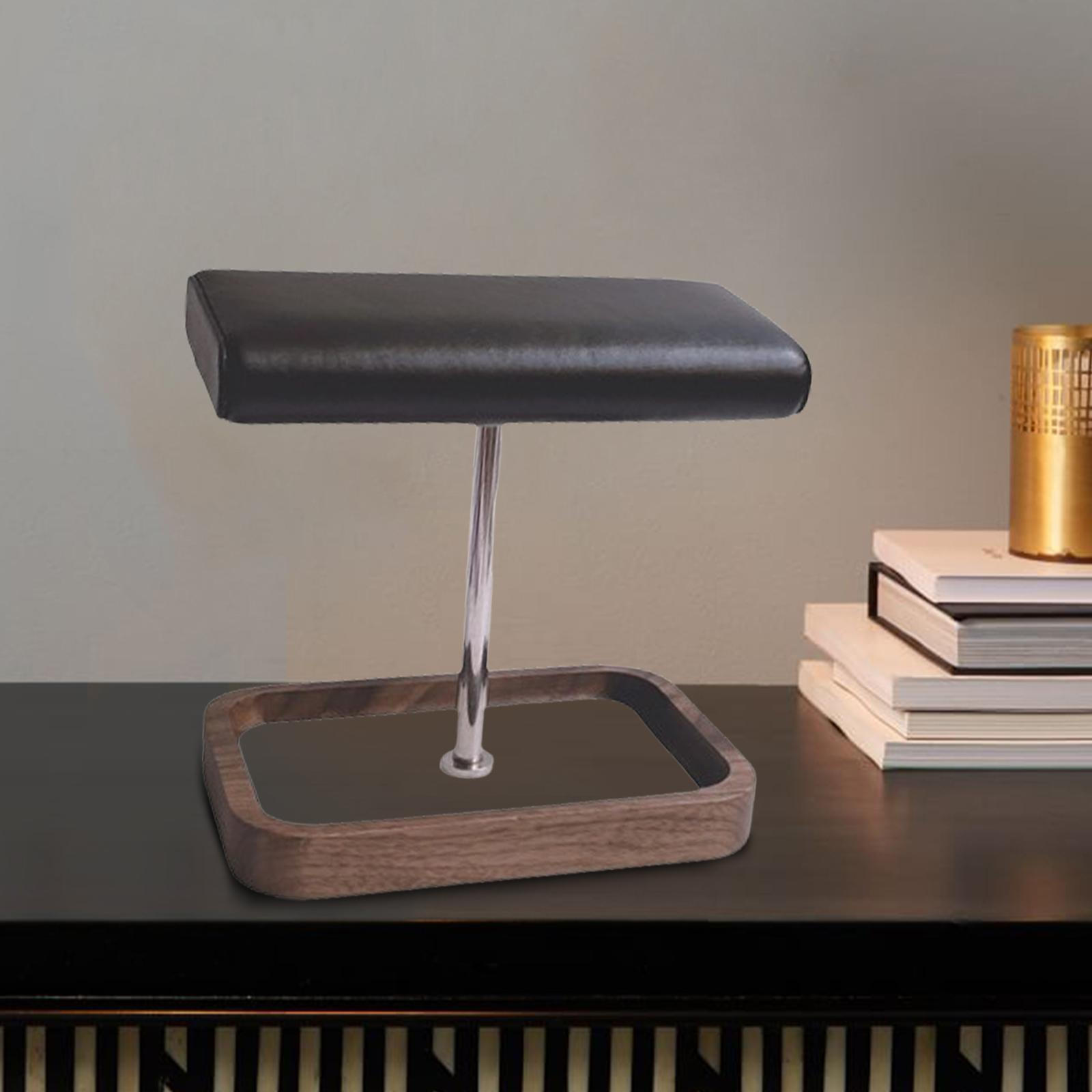 

Подставка для часов, органайзер для ювелирных изделий, деревянный поднос, держатель для браслета T, витрина для ожерелий, подарок Silver Rod