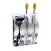 Rust proof Wall Mounted Stainless Steel Toothbrush Holder Easy to Clean