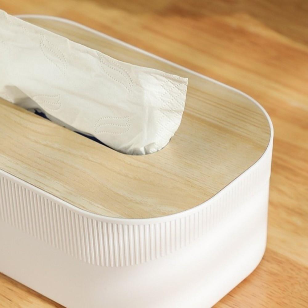 Eco-Friendly Napkin Holder Plastic Paper Storage Box Paper Extraction Case Tissue Box Holder  Home
