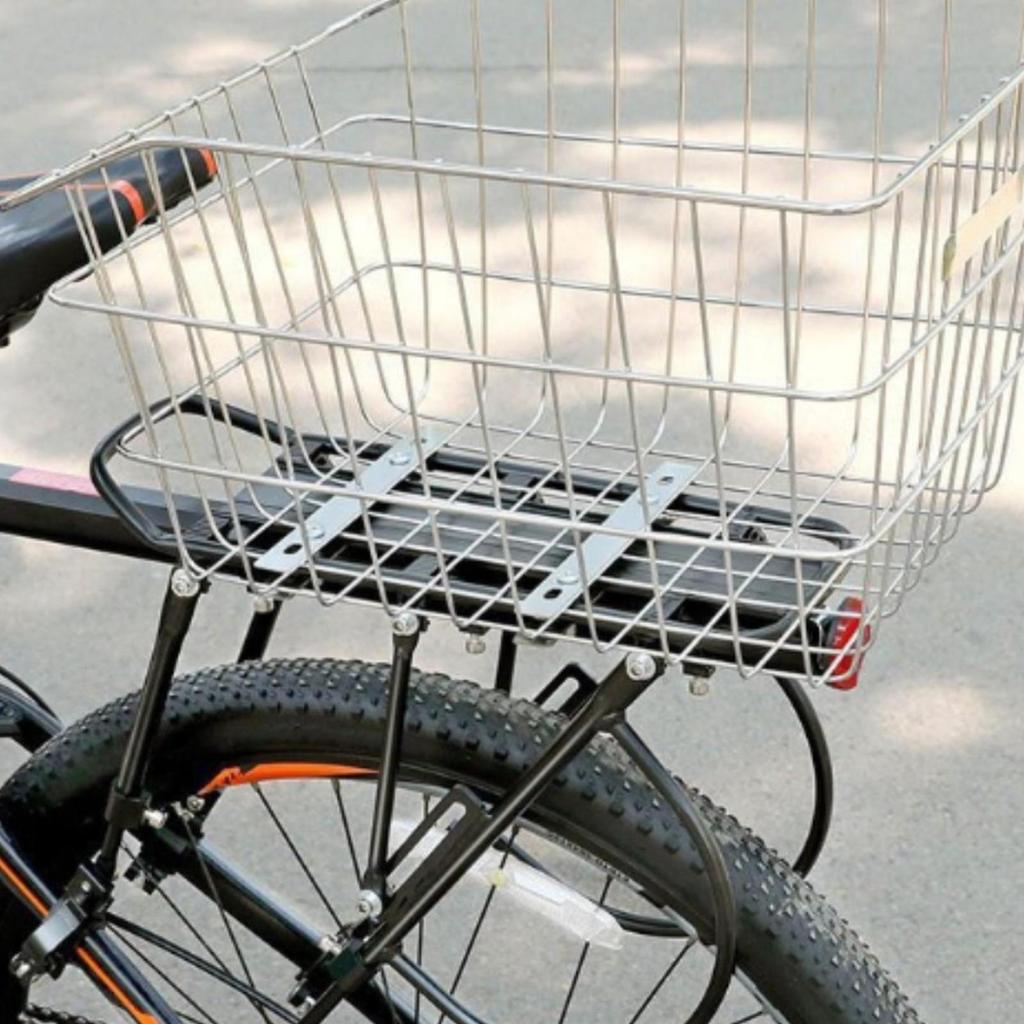 Rear Rack with Seat Tube Mount Sturdy Bike Quick Release for Commuters