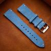 Vintage Genuine Suede Watch Straps 18mm 20mm 22mm Quick Release WatchBand Gray Brown Black Beige 14mm 16mm Wristband Accessories