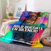 New 3D Printed Flannel Blanket Featuring R-RBD band/K-POP Style, Perfect for Home Use, Sofa Beds, or As a Birthday Gift.