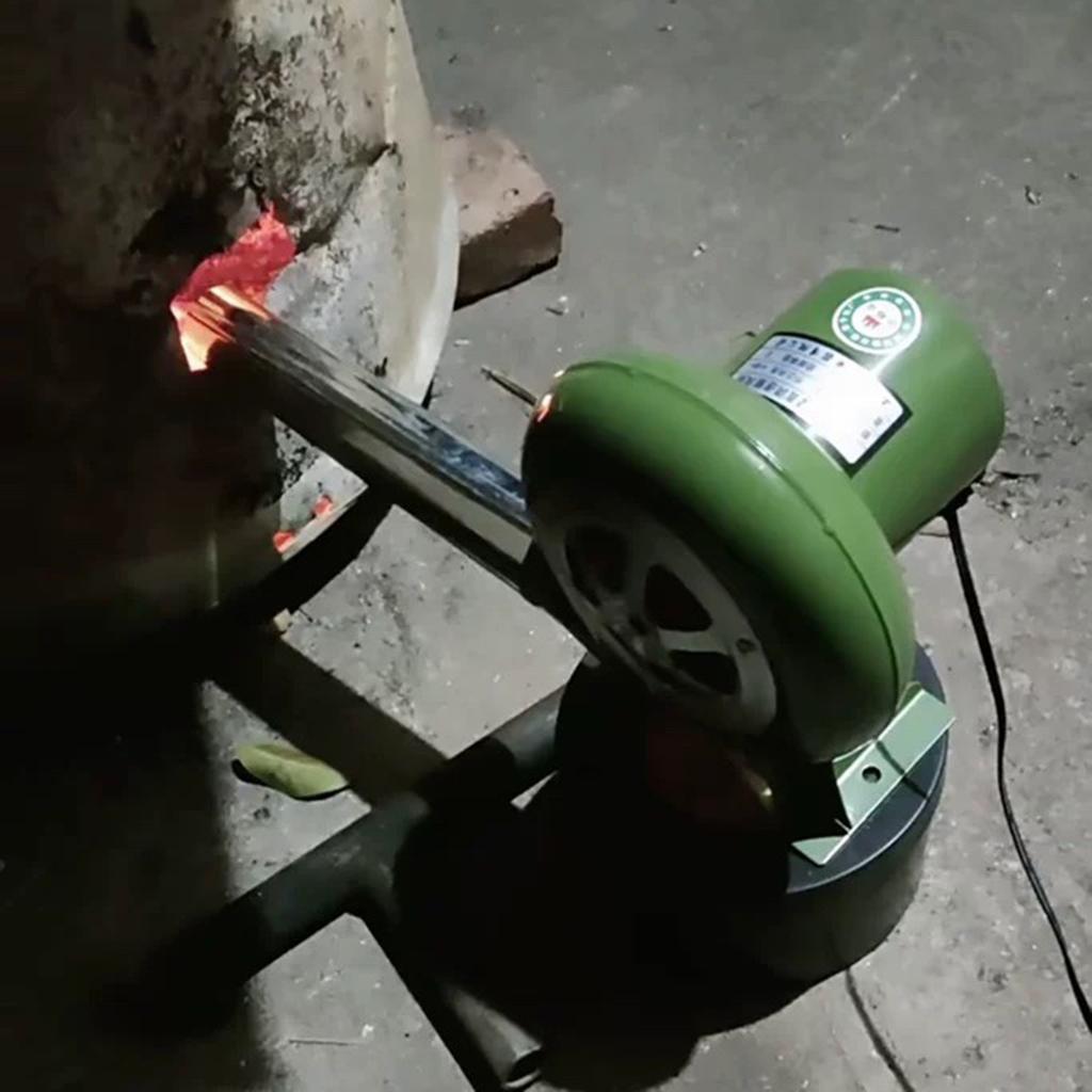 Electric Blacksmith Forge Blower High Power Blacksmithing Forge Fan Coal Forge Fan Air Blower Tool for Coal Forging