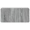 Wall Mounted Nightstand Grey Sonoma 49 x 34.5 x 24 cm