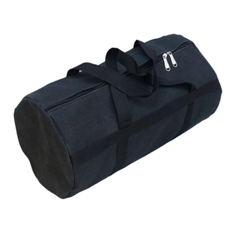 Heavy Duty Canvas Electrician Tool Bag With Large Capacity Hand Strap Zippered Tool Bag for Electrician Easy Carrying