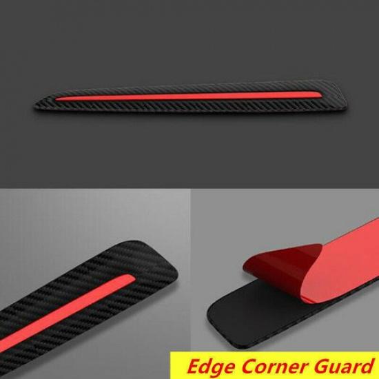 Car Bumper Corner Protector Guard Cover Anti Scratch Rubber Sticker Accessories