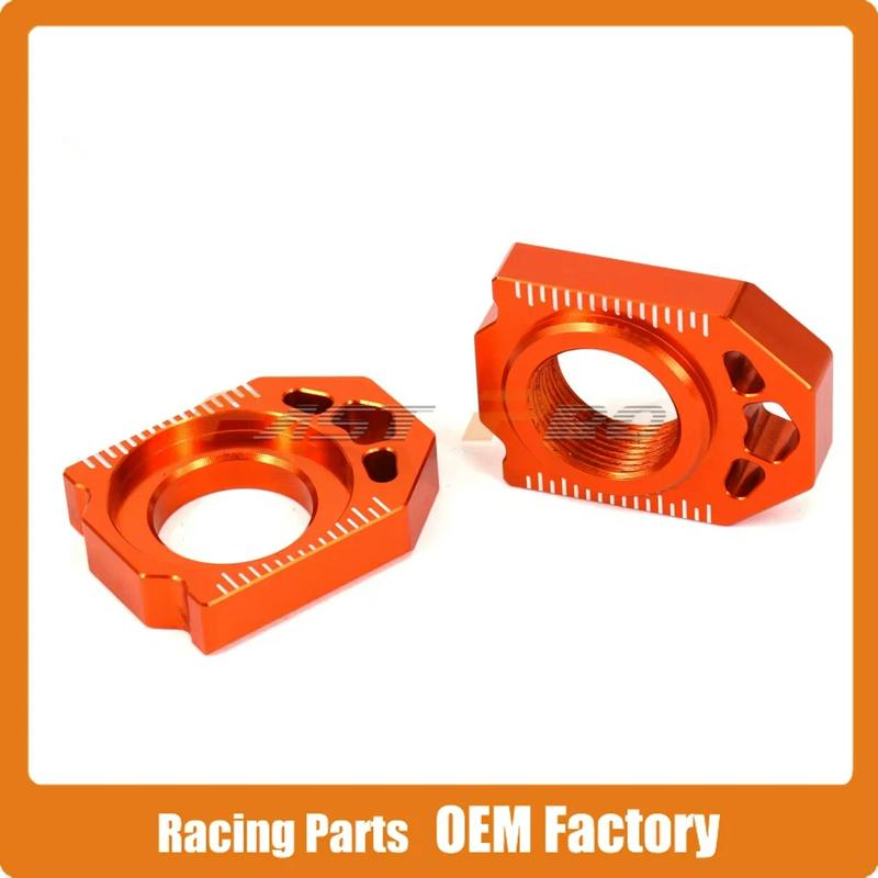 For KTM SX SXF XC XCF 125 150 200 250 300 350 400 450 2013-2022 Motorcycle CNC Rear Chain Adjuster Axle Block
