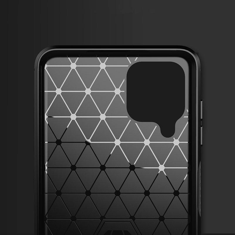 Flexible Carbon Cover for Samsung Galaxy A22 4G - Black