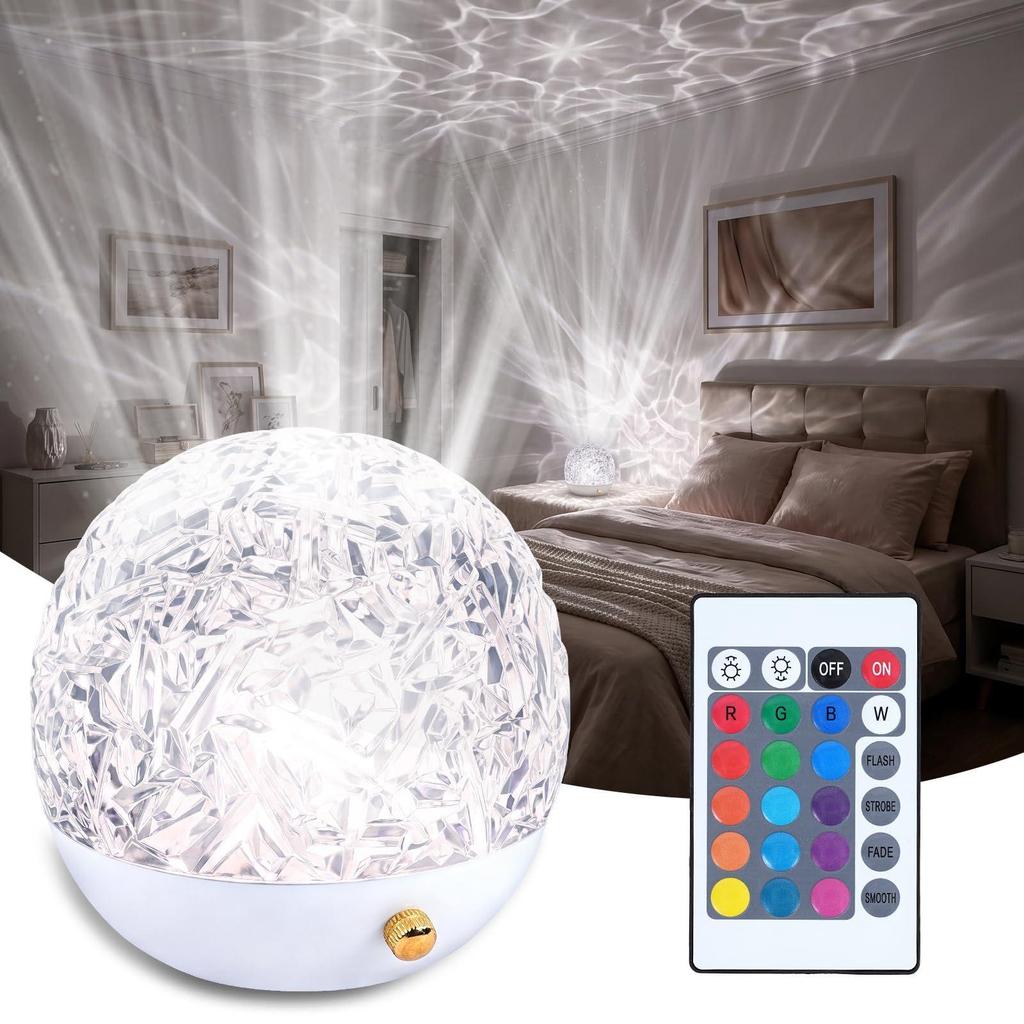 Used Night Light Aurora Light Kansetsu Lighting 16 Colors Switching Brightness Adjustment Remote Control USB Charging Atmosphere Creation Lamp