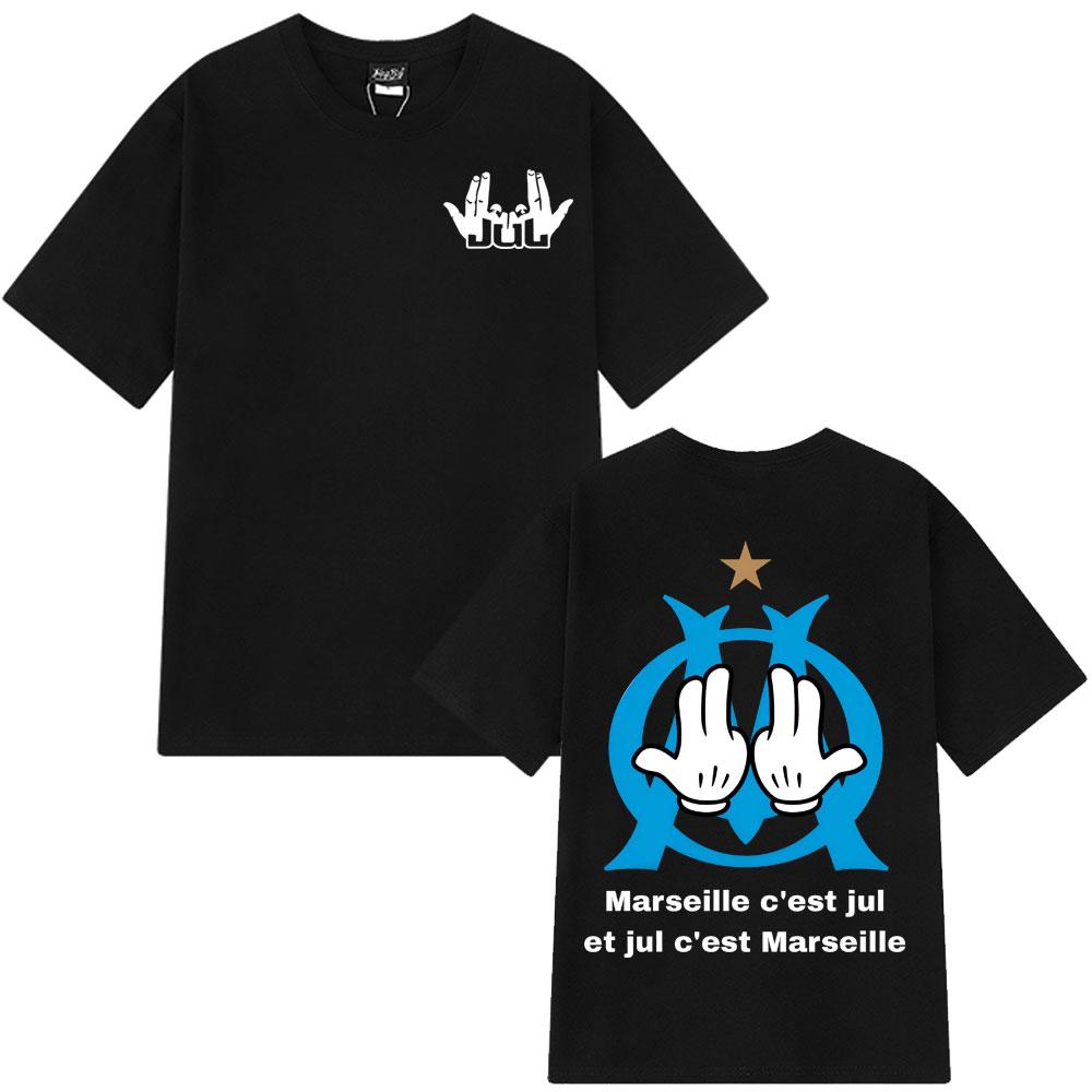 Rapper Jul Tour 2025 Vintage T-Shirt Herren Damen Hip Hop Y2K Oversized T-Shirt Unisex Mode Hochwertige Baumwoll-T-Shirts Streetwear