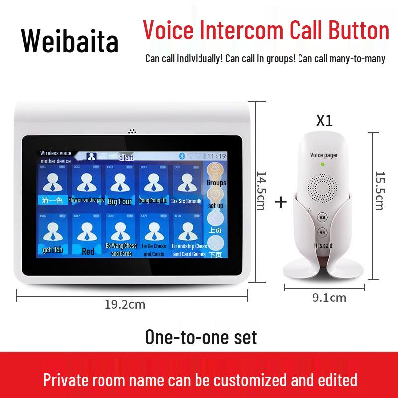 

WAIBADA Wireless Voice Intercom System