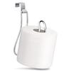 Wall Mounted Paper Towel Holder Toilet Roll Holder, Stainless Steel Heavy Duty Modern Stand Storage Rack, Mount for Bathroom High Capacity