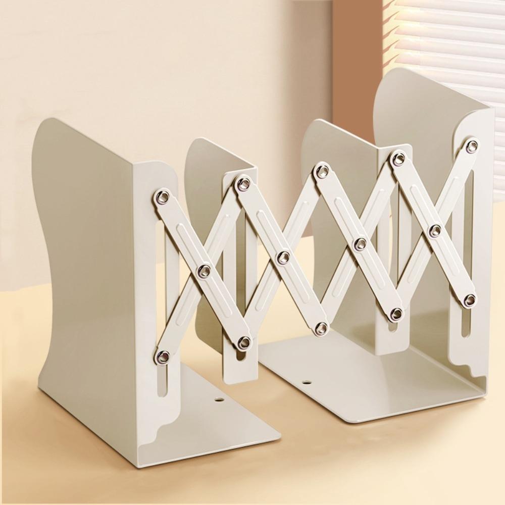 Foldable Display Bookshelf Retractable Bookstand Multifunction File Sorter Rack  Book Holder
