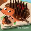 Hedgehog Game Children's Early Education Gjør-det-selv manuell montering og demonteringsleker