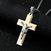 2026 European and American Fashion Trend Personalized Cross Men's Pendant Necklace Jewelry
