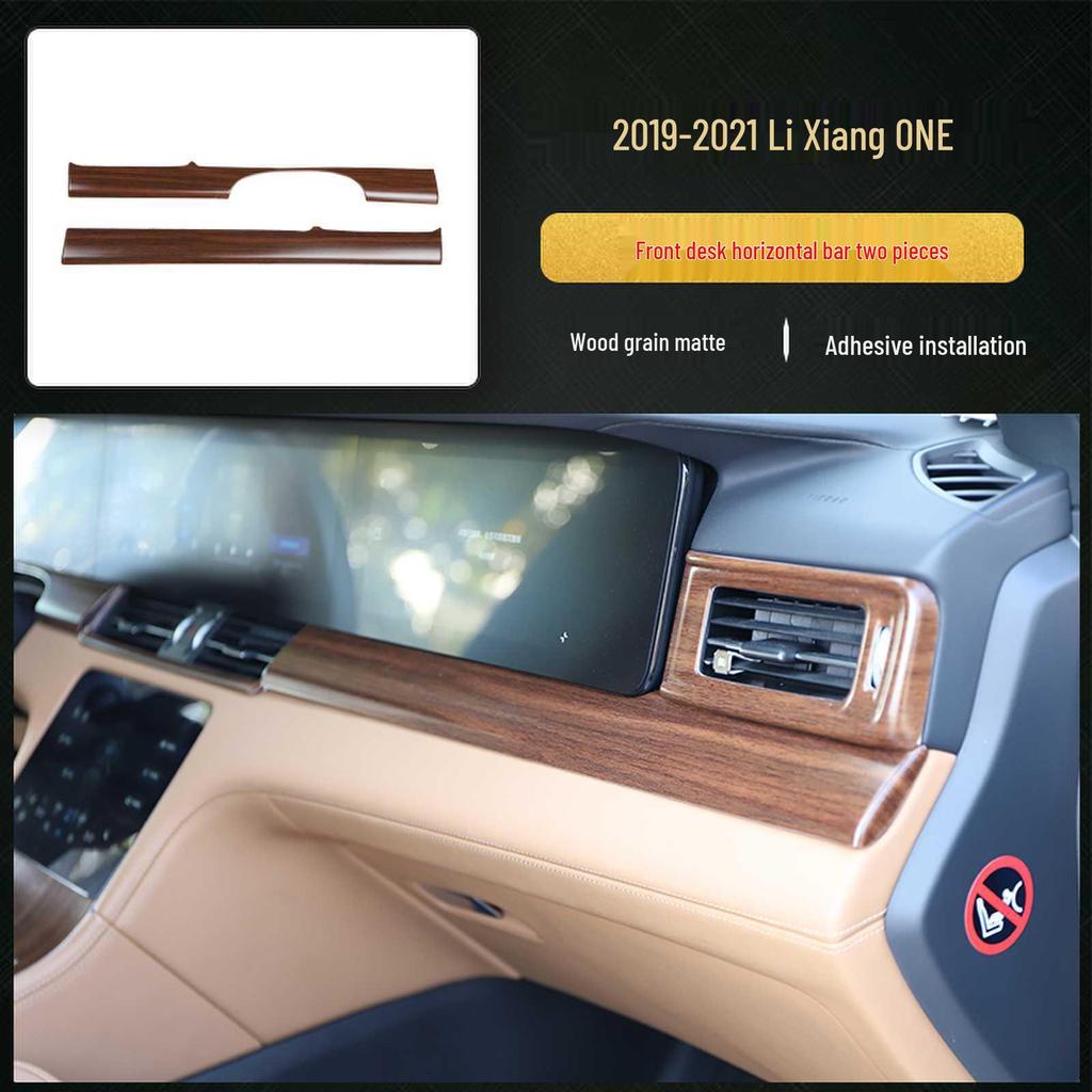 19-21 Li ONE Carbon Fiber Gear Panel Sticker for Center Console