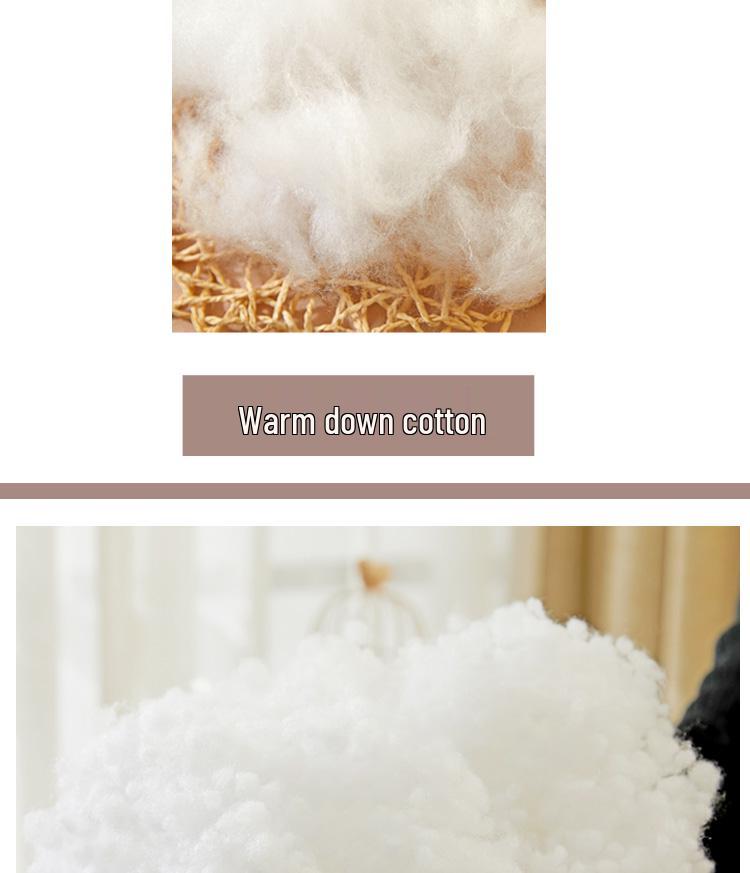 Handmade PP Cotton Pillow Core: Fluffy, High-Elastic Silk Fiber Filling for Cushions and Dolls