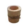 3Pcs Wooden Stump Candle Holder Votive Tealight Candle Stand Rustic Farmhouse Living Room Bathroom Candlestick Decoration Table Centerpiece Ornament