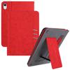 For iPad mini (2021) Wallet Case Auto Wake/Sleep Leather Flip Tablet Cover Cowhide Texture
