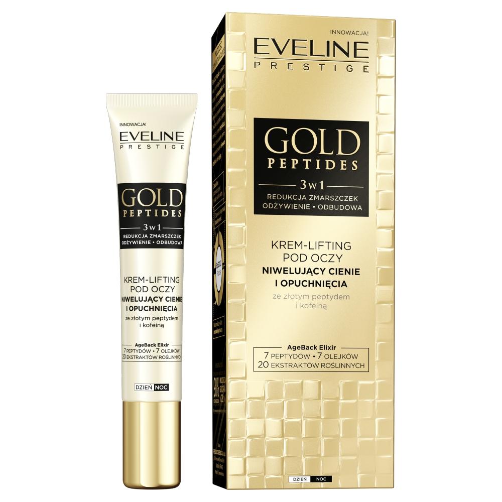 Eveline Gold Peptides Eye Lift Cream, 20 ml – Anti-Aging-Lösung für strahlende Augen
