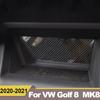 Auto Center Console Storage Box Pad matte Organizer Styling Verstauen Zubehör Für Volkswagen VW Golf 8 MK8 2022