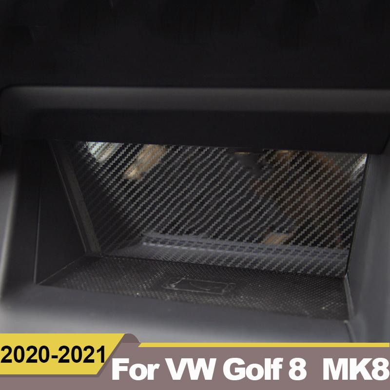Auto Center Console Storage Box Pad matte Organizer Styling Verstauen Zubehör Für Volkswagen VW Golf 8 MK8 2022
