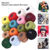 16pcs Natural Crochet Cotton Multi-Colors Jute Twine Rolls Durable Crochet Thread  Present Wrapping