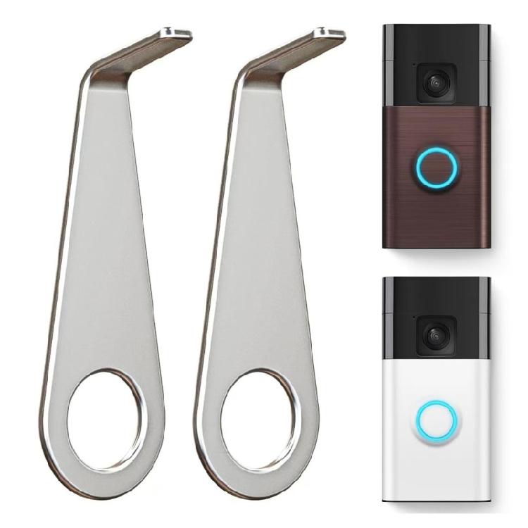 2pcs Sturdy Stainless Steel Materials Doorbells Key Tool for Secure and Simple Removal of Rings Battery Doorbells