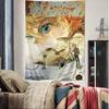 Japanese Anime Cartoon The Promised Neverland Wall Tapestry Bohemian Wall Tapestries Mandala Wall Hanging Home Decor