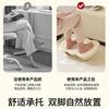 Ergonomic Rocking Footrest Office Under Desk Use Anti-Slip Adjustable Foot Stool Adults Kids PP Plastic Non-Folding