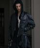 LMOOD Saber Lambskin Leather Jacket Black