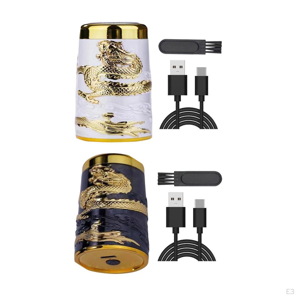 Electric Mini Razor for Men Beard Trimmer Wet and Dry Powerful Cordless Mens