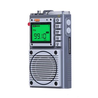 Radio portabil cu bandă completă AM/FM/SW/WB, cu aplicație mobilă, cu card digital Bluetooth, pentru vârstnici