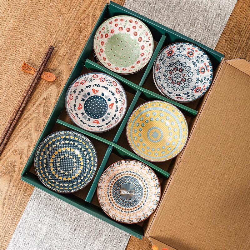 Ethnic Ceramic Rice Bowl