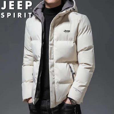 JEEP SPIRIT Unisex Hooded Padded Jacket