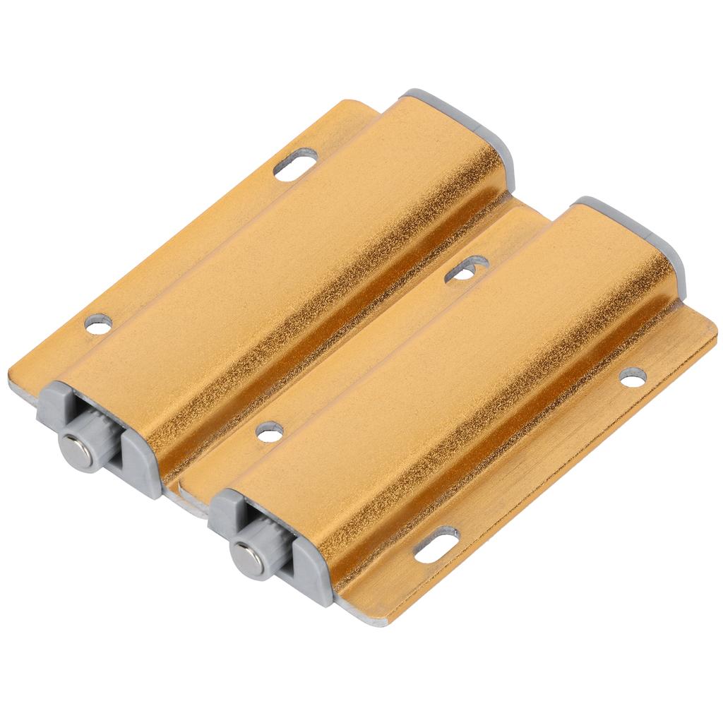 2er Set Magnetischer Druckriegel Türöffner Dämpfer für Schranktür Schublade Haushaltsbedarf