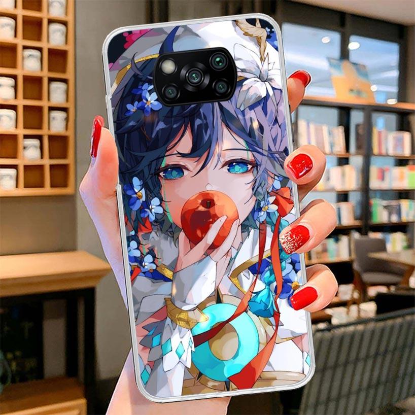Genshin Impact Raiden Shogun Baal Cover Phone Case For Xiaomi Poco F7 Ultra X7 X6 X5 Pro M7 Redmi 15C 15 13C 13 12C 12 10C 10 9A