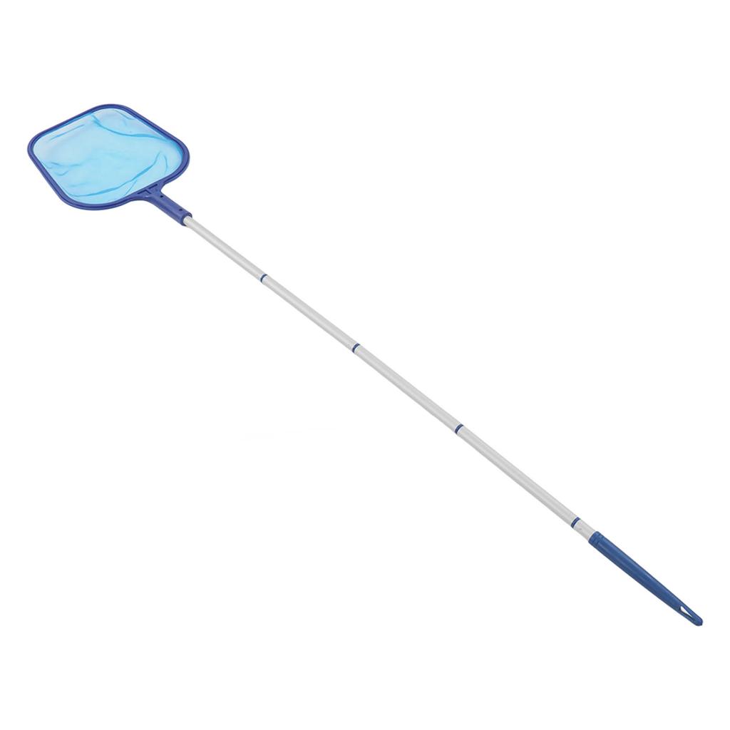 Pool-Saugkopf Skimmernetz-Set Abschöpfnetz mit abnehmbarer Stange Schwimmbadreiniger-Zubehör