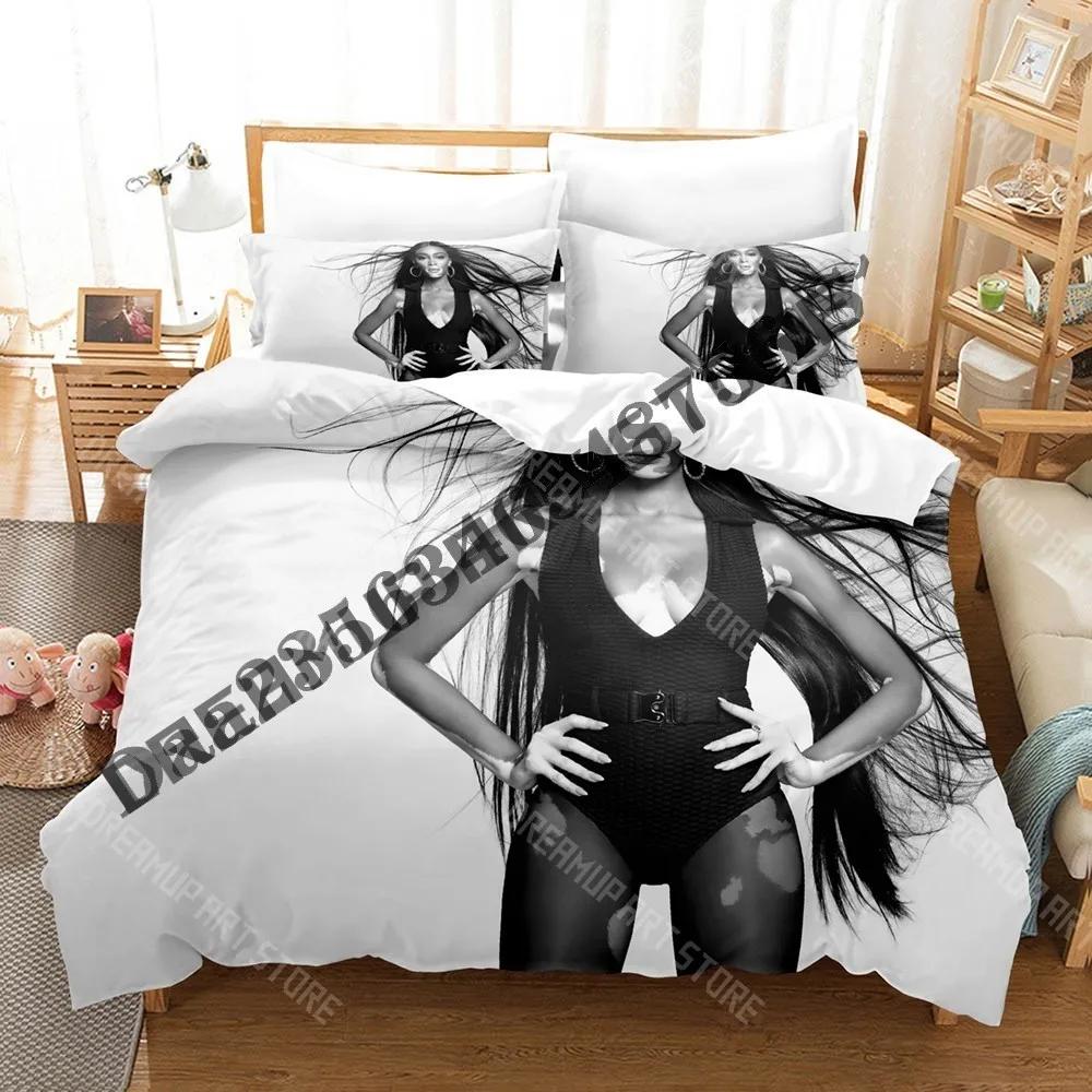 3D Print Winnie Harlow Bedding Set Single Twin Full Queen King Size Bed Set Adult Kid Bedroom Duvetcover Sets Game Anime Bed