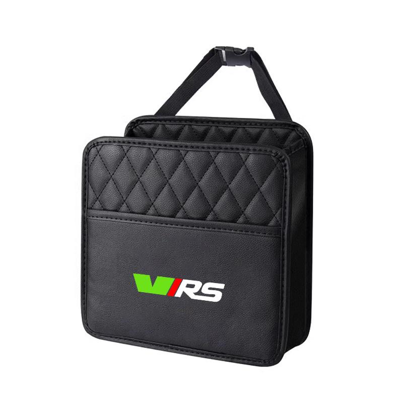 EMIW1 Hanging Car Seat Back Organizer Auto Back Seat Storage Bag for Skoda Octavia Rapid Fabia 1 2 VII S Kodiaq Kamiq Scala Superb VRS
